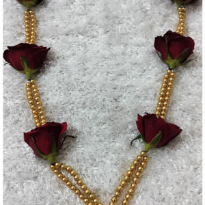 Red Roses and Golden Beats Economic Garlands