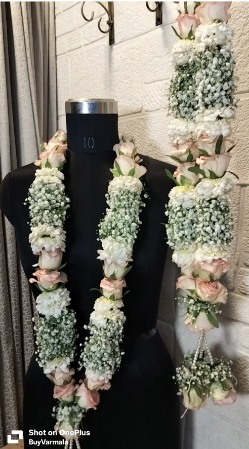 Beautiful Pink Roses New Design Garlands