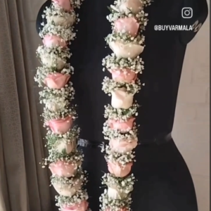 Sweet Pink and Baby Pink with Baby Breath Flowers