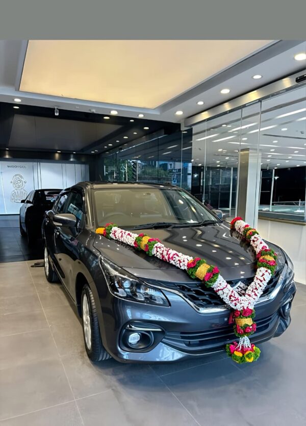 Rose Petals and Tuberose Car Garland